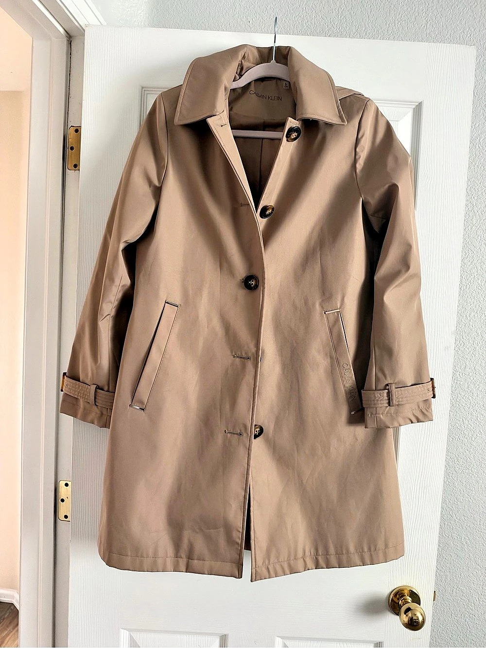 Calvin Klein Women's Brown Trench Coat